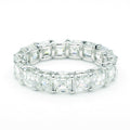 Asscher Diamond Eternity Band