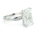 Heart Shape Pave Ring