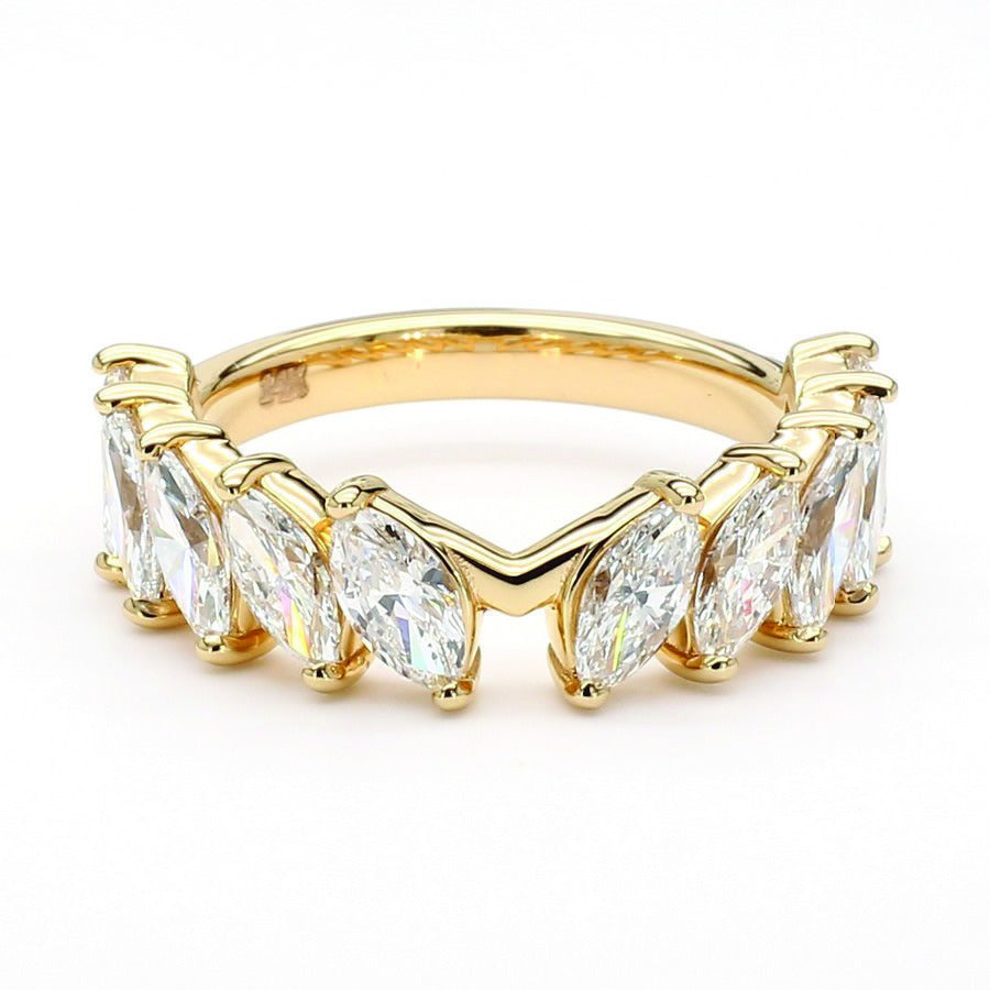 Marquise 10-Stone Band