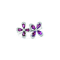 Multi-Color Lab-Created Diamond Eternity Band