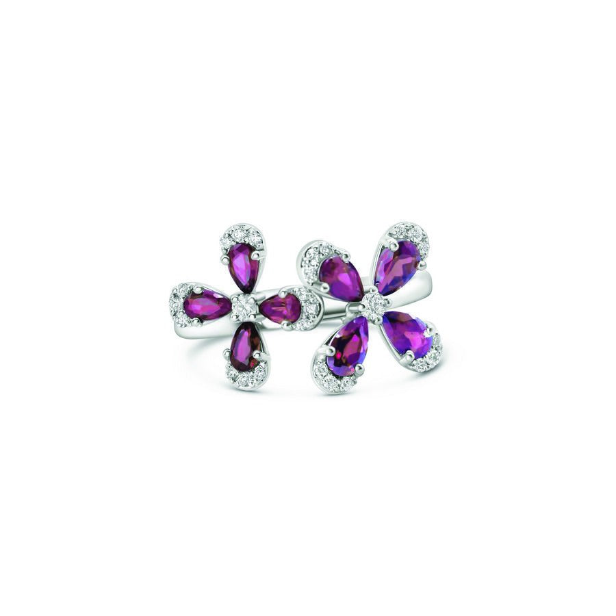 Multi-Color Lab-Created Diamond Eternity Band