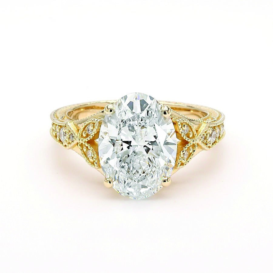 Oval Split-Shank Ring