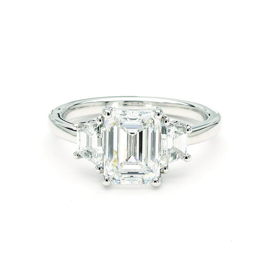 Pear 3-Stone Ring