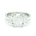 Radiant 3-Stone Ring