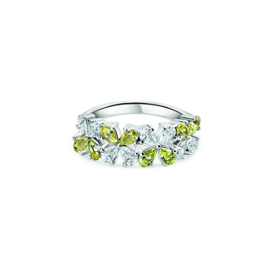 Round Pave Engagement Ring